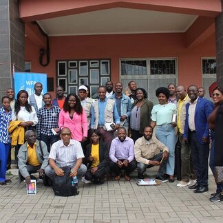 Food prices data collection training in Huambo municipality,  Huambo province, Angola. 